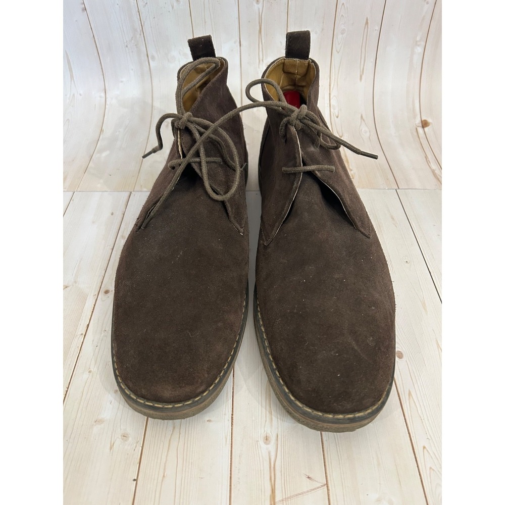 G.H. Bass Radley Chukka Desert Ankle Boot Suede Chocolate Brown Men's 13 - Picture 9 of 9